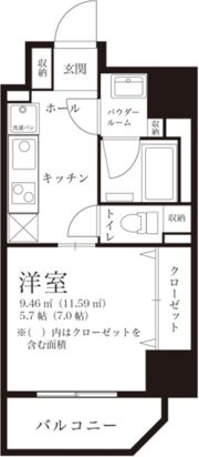 eins kuramaeの間取り画像