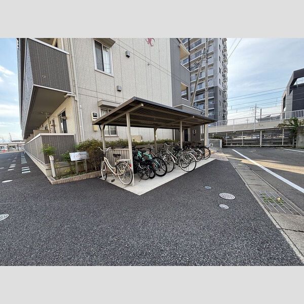 近くに駐輪場あり