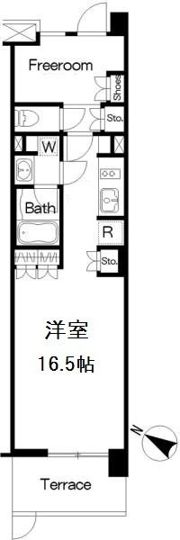 Brillia ist 三軒茶屋 アイビーテラスの間取り画像