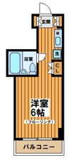 コーポ加藤の間取り画像