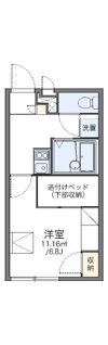 レオパレスコンフォート関町の間取り画像