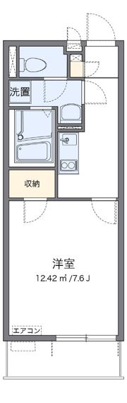 クレイノMOONⅡの間取り画像