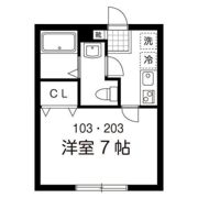 パイン コートの間取り画像