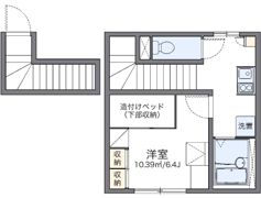 レオパレスピアチェーレの間取り画像