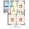 クレールハイツ Aの間取り画像