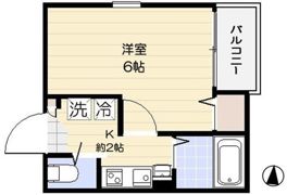 クルーセ西落合の間取り画像