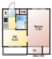 ツリーサイドB錦糸町の間取り画像