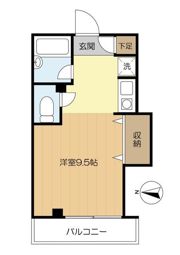 リズ松ヶ丘の間取り画像