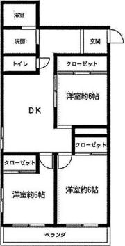 第3フクマルビルの間取り画像