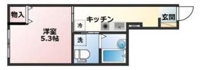 ジュネ谷中の間取り画像