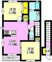 グランサージュABの間取り画像