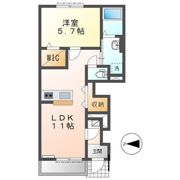 グレースⅢの間取り画像