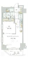 Rising Place 浅草四番館の間取り画像