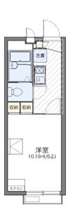 レオパレスラ プランタンⅡの間取り画像