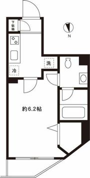 ミテッツァ大森Ⅱの間取り画像