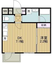 パークキューブ大森山王の間取り画像