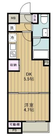 パークキューブ大森山王の間取り画像