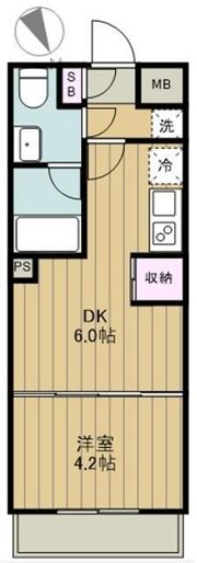 パークキューブ大森山王の間取り画像