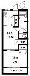 ウィスタリア中野の間取り画像