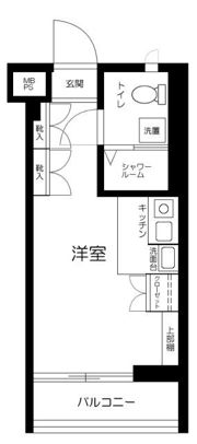 サポーレ阿佐谷の間取り画像