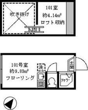 ソフィアアックスの間取り画像