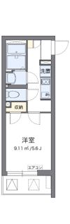 クレイノラウレアガーデンの間取り画像