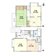 井田三舞町貸家の間取り画像