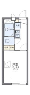 レオパレスベル ツリーⅠの間取り画像