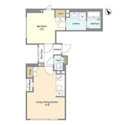 TIME SHARING 門前仲町の間取り画像