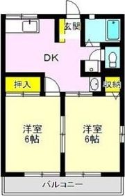 メゾンシルクの間取り画像