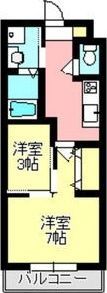 マンション中居Ⅱの間取り画像