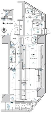 スプレスター上野根岸の間取り画像