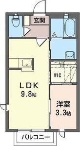 インペリアルABの間取り画像