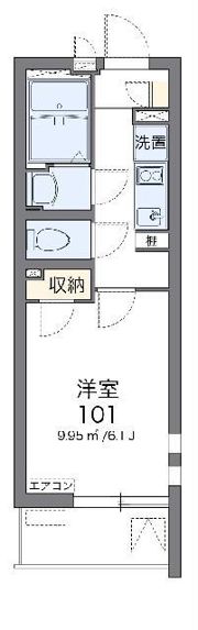 クレイノレジデント清川の間取り画像