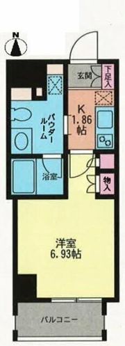 プライムアーバン学芸大学Ⅱの間取り画像