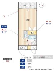 メインステージ中井駅前の間取り画像