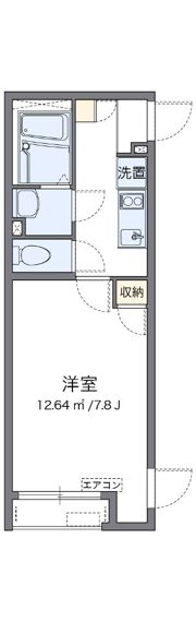 クレイノエスポワールⅤの間取り画像