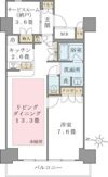 Brillia ist 東雲キャナルコートの間取り画像