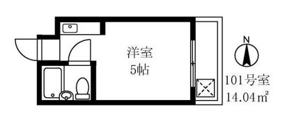 リエス本郷の間取り画像