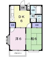 プラネット Ⅱの間取り画像