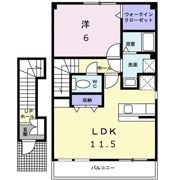 プリムヴェールの間取り画像
