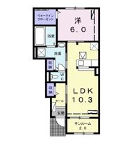 ブローテの間取り画像