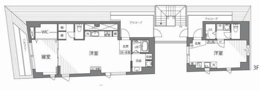 グランヴィレッジ千歳烏山の間取り画像