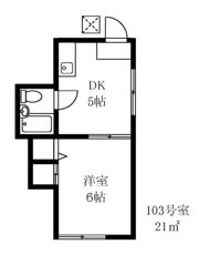 アズ新宿の間取り画像