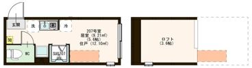 カピバラテラスの間取り画像