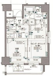 日神デュオステージ中野坂上NEXTの間取り画像