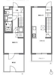 溝の口ガーデンレジデンスの間取り画像