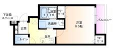 フジパレス東豊中町の間取り画像