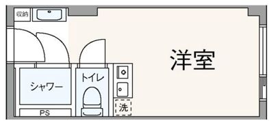 六本木ユニハウスの間取り画像