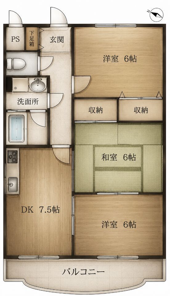 間取図